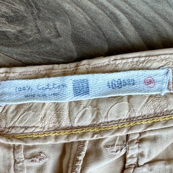 Vintage GAP Khaki 100 % Cotton Roll Cuff Capri Pants - Size 6 - Picture 6 of 11